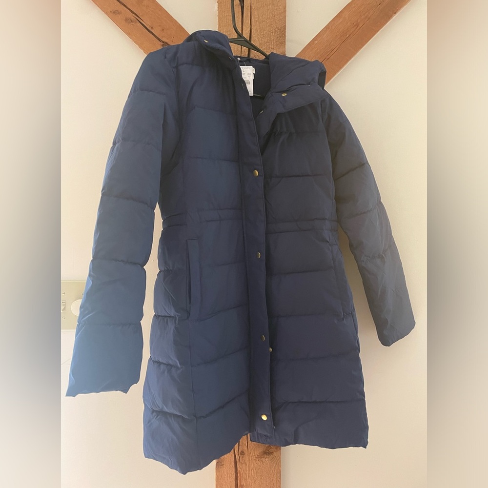 Crewcuts coat, size 14, navy blue